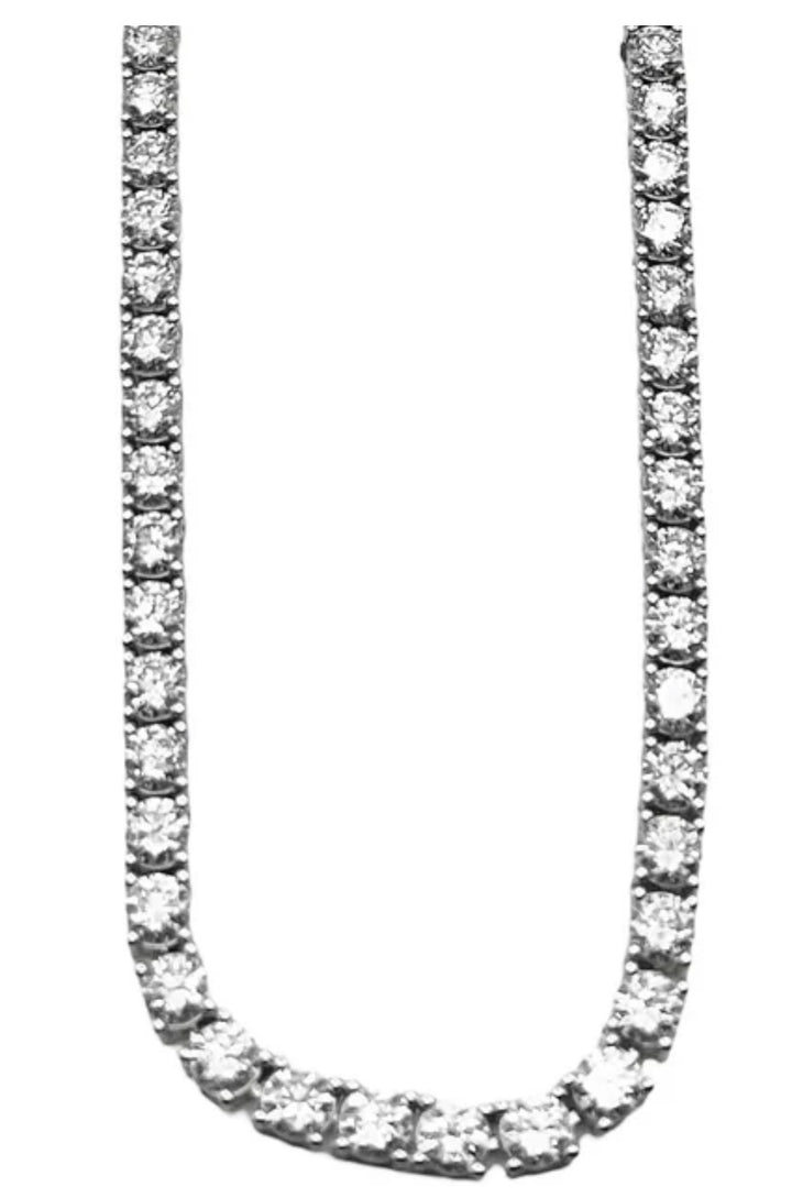 4MM Tennis Necklace .925